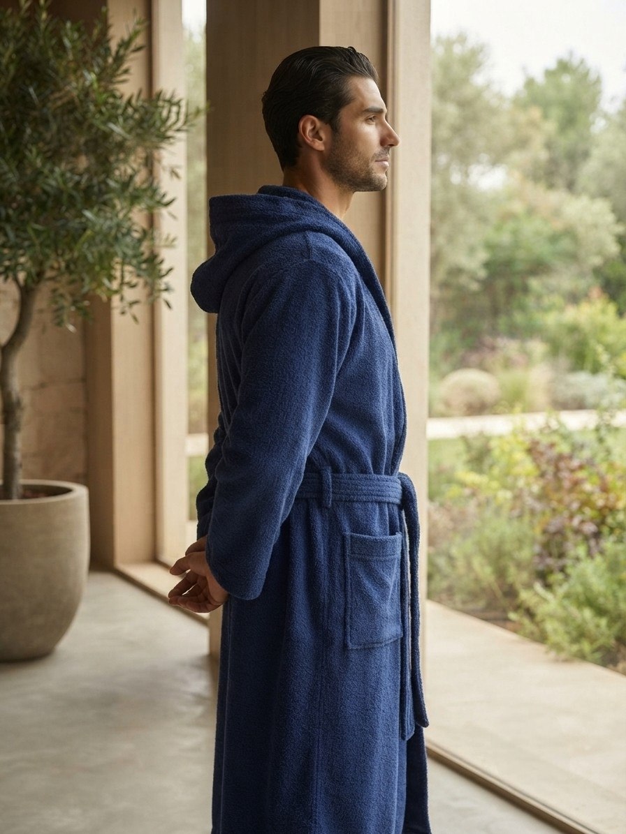 Burak Elegance Hooded Robe