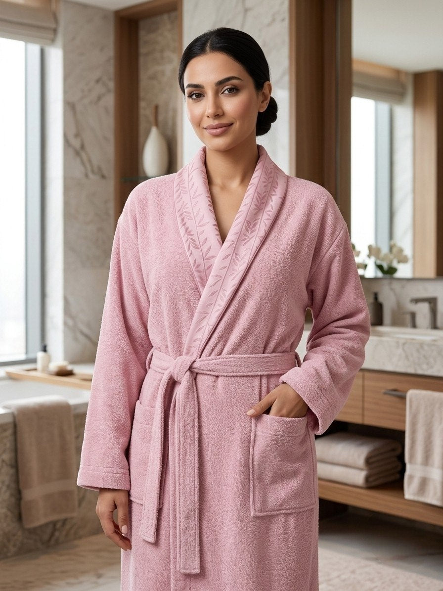 Bamboo Pattern Single Robe Set (3 pcs)